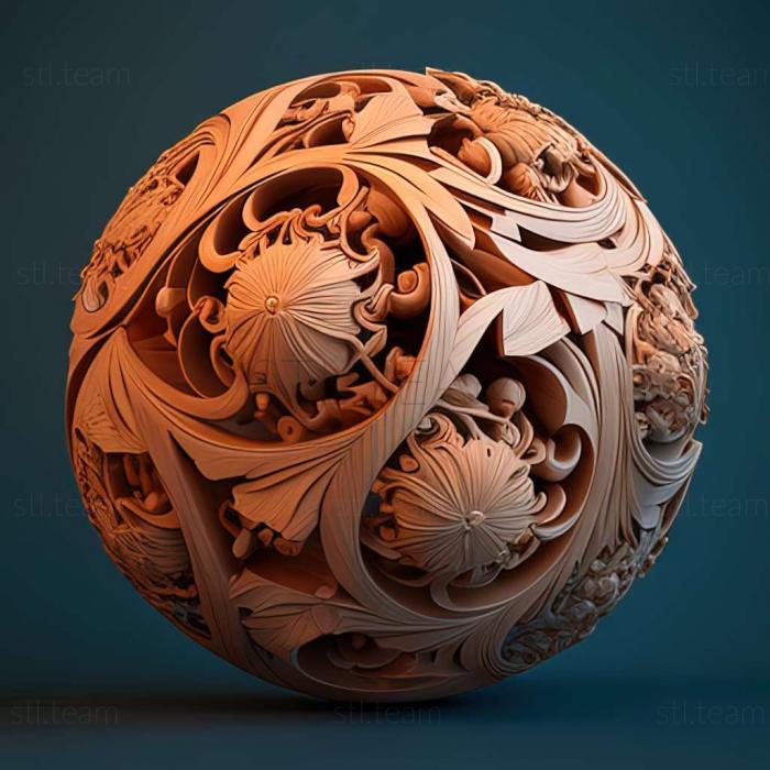 3D model Sphere III game (STL)